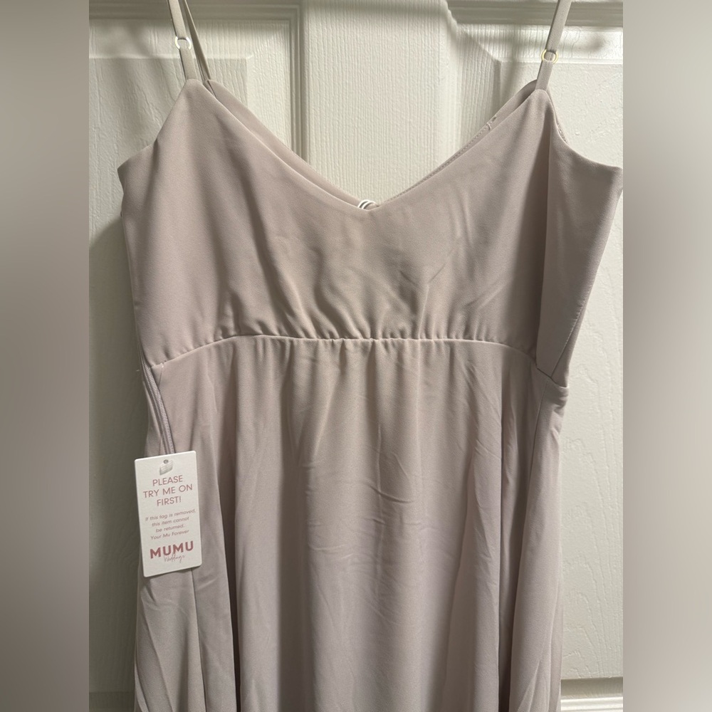 Show Me Your Mumu - Faith Maxi Dress in Beige - NWT - Size Small - Picture 8 of 9